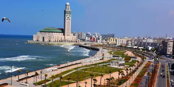 Hassan II Mosque and Casablanca corniche – 12 Day Morocco Tour from Casablanca