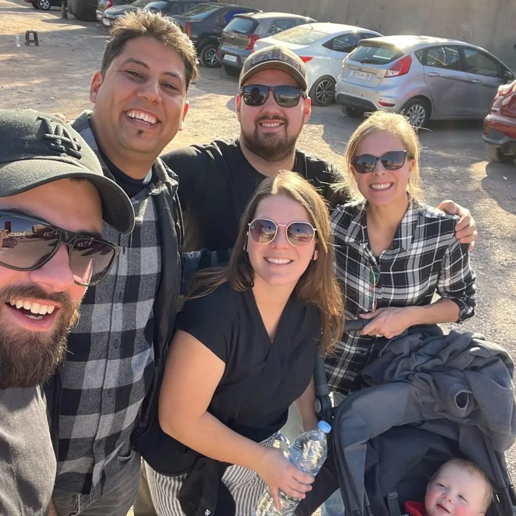A family on their 7 days in Marrakech