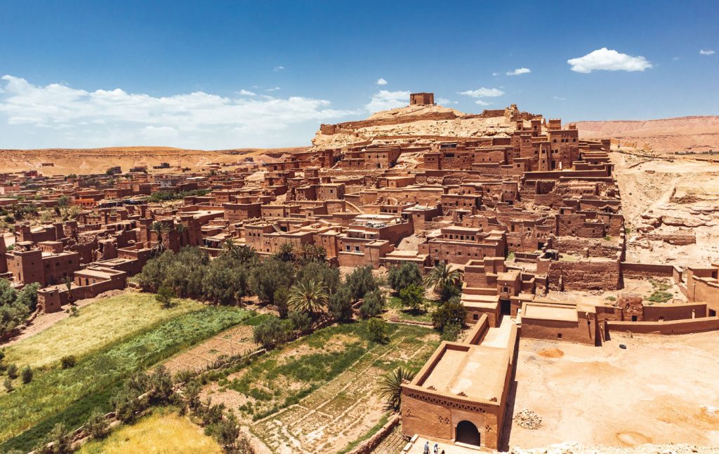 Ait Ben Haddou on the 4 day desert trip from Agadir