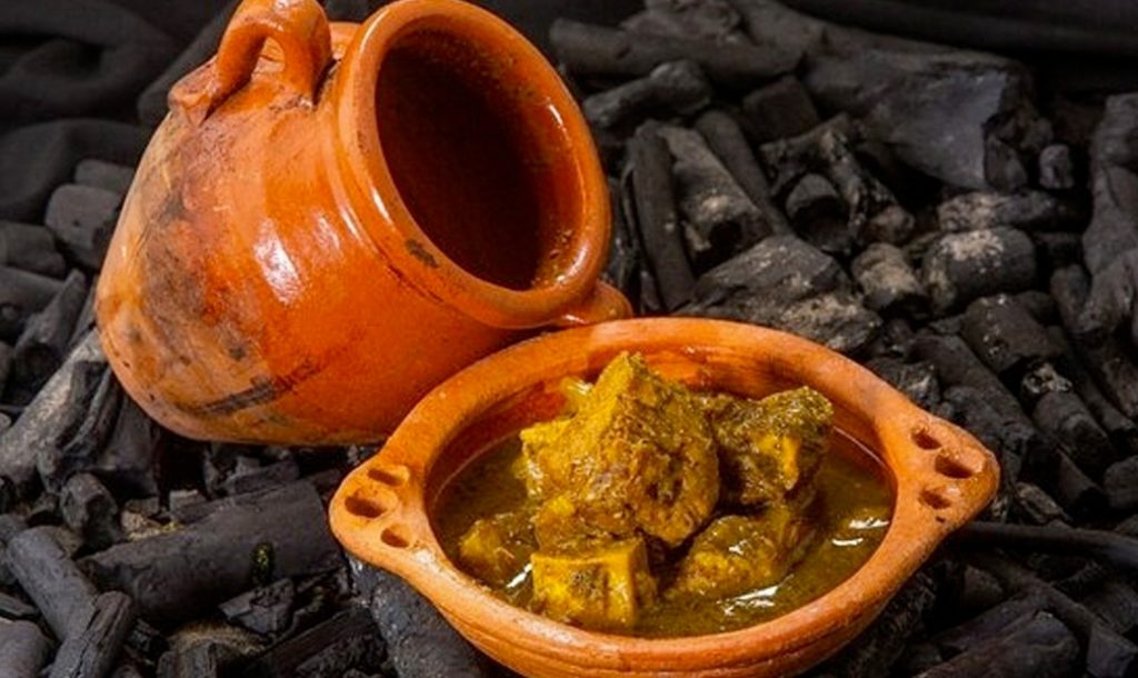 Tangia served on the tangia cooking class in Marrakech