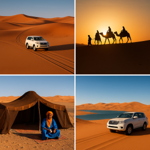 Overnight Camel Trekking in Merzouga Desert