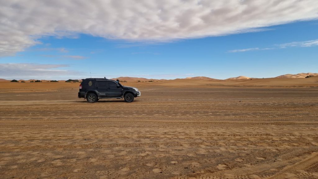 Dunes seen on the 2 day Merzouga tour